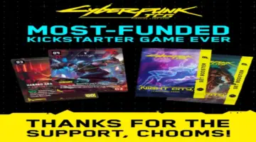 نجاح تاريخي منقطع النظير للعبة Cyberpunk TCG على Kickstarter – الجزء الأول